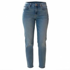 Seven7 Womens Tummyless Skinny Jeans Size 8 Blue Denim Cotton Blend